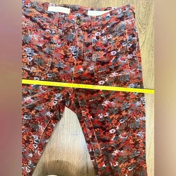 Pilcro and the Letterpress Anthropologie High Rise
Skinny Floral Pants Sz 28 - Picture 6 of 15
